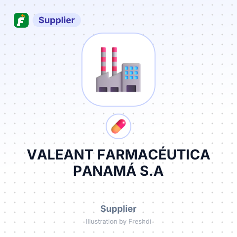 VALEANT FARMACÉUTICA PANAMÁ S.A – summary card, no photo uploaded yet
