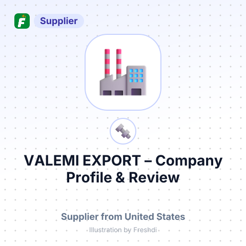 VALEMI EXPORT – summary card, no photo uploaded yet