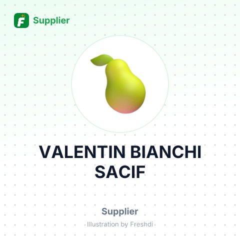 VALENTIN BIANCHI SACIF – summary card, no photo uploaded yet