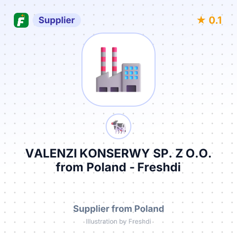 VALENZI KONSERWY SP. Z O.O. – summary card, no photo uploaded yet