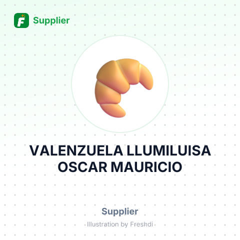 VALENZUELA LLUMILUISA OSCAR MAURICIO – summary card, no photo uploaded yet