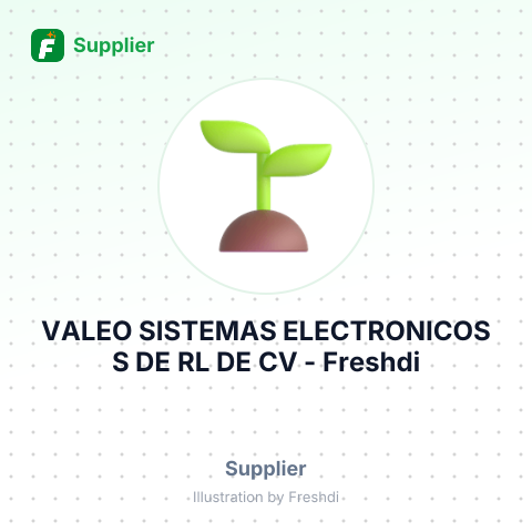 VALEO SISTEMAS ELECTRONICOS S DE RL DE CV – summary card, no photo uploaded yet