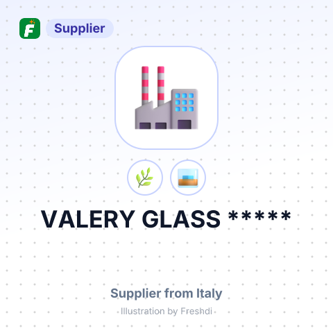 VALERY GLASS ***** – summary card, no photo uploaded yet