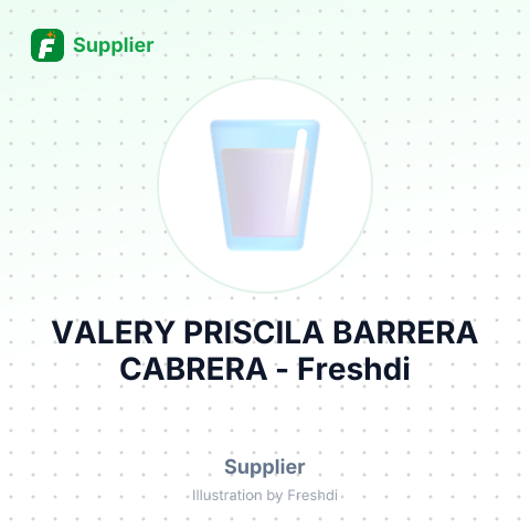 VALERY PRISCILA BARRERA CABRERA – summary card, no photo uploaded yet