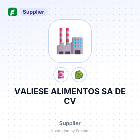 VALIESE ALIMENTOS SA DE CV – summary card, no photo uploaded yet