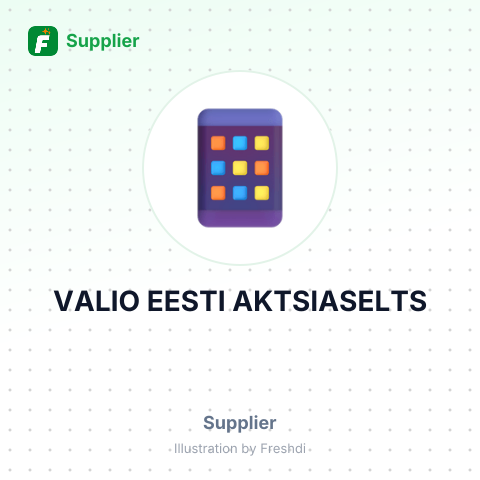 VALIO EESTI AKTSIASELTS – summary card, no photo uploaded yet