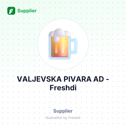 VALJEVSKA PIVARA AD – summary card, no photo uploaded yet