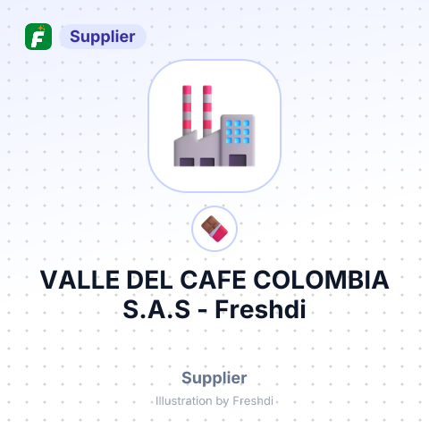 VALLE DEL CAFE COLOMBIA S.A.S – summary card, no photo uploaded yet