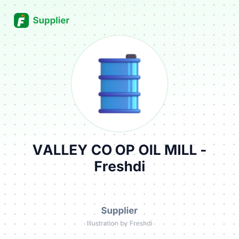VALLEY CO OP OIL MILL – summary card, no photo uploaded yet
