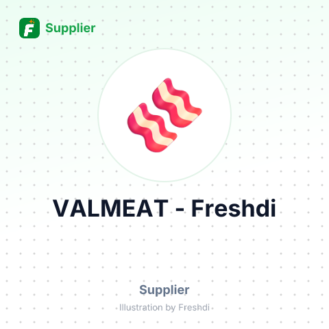 VALMEAT – summary card, no photo uploaded yet