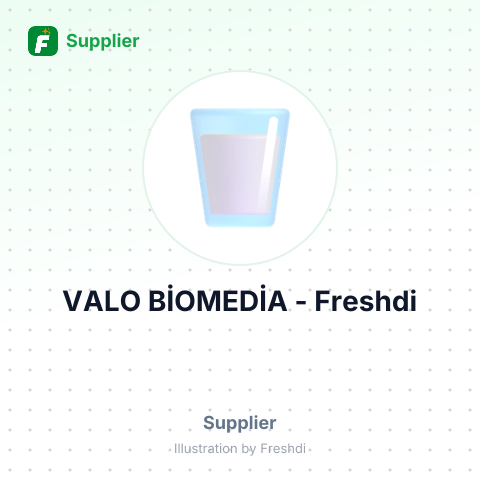 VALO BİOMEDİA – summary card, no photo uploaded yet