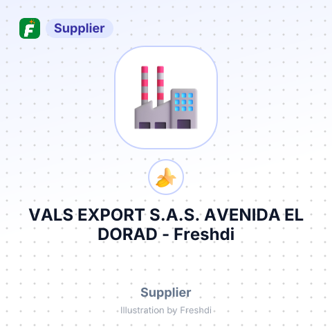 VALS EXPORT S.A.S. AVENIDA EL DORAD – summary card, no photo uploaded yet