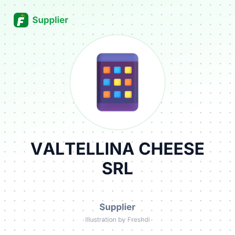 VALTELLINA CHEESE SRL – summary card, no photo uploaded yet
