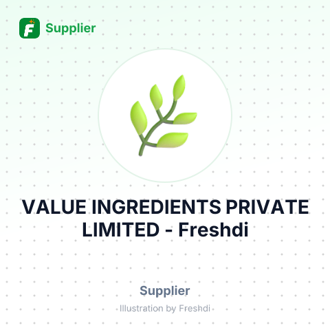 VALUE INGREDIENTS PRIVATE LIMITED – summary card, no photo uploaded yet