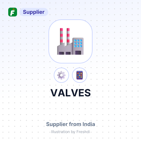 VALVES – summary card, no photo uploaded yet