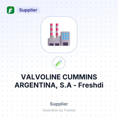 VALVOLINE CUMMINS ARGENTINA, S.A – summary card, no photo uploaded yet