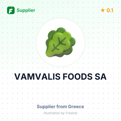 VAMVALIS FOODS SA – summary card, no photo uploaded yet
