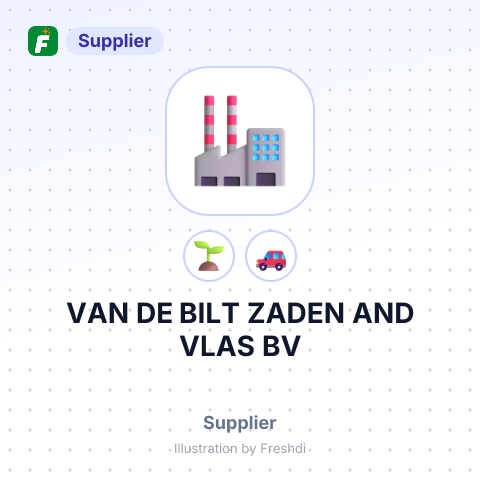 VAN DE BILT ZADEN AND VLAS BV – summary card, no photo uploaded yet