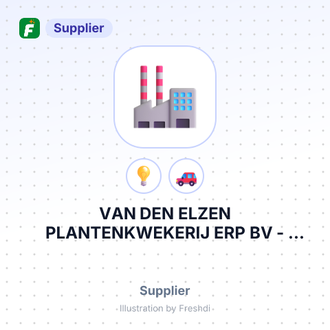 VAN DEN ELZEN PLANTENKWEKERIJ ERP BV – summary card, no photo uploaded yet