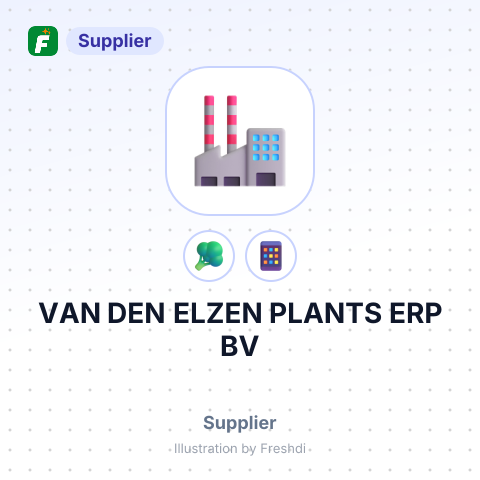 VAN DEN ELZEN PLANTS ERP BV – summary card, no photo uploaded yet