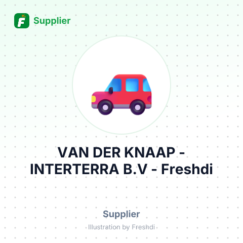 VAN DER KNAAP - INTERTERRA B.V – summary card, no photo uploaded yet