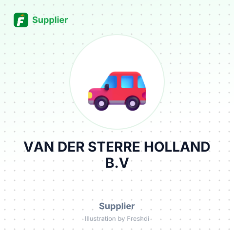 VAN DER STERRE HOLLAND B.V – summary card, no photo uploaded yet
