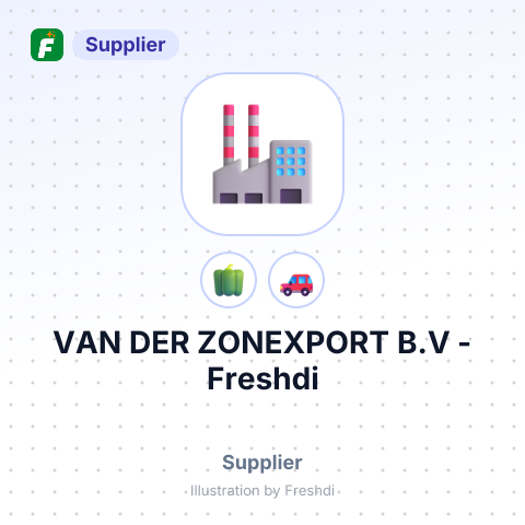VAN DER ZONEXPORT B.V – summary card, no photo uploaded yet