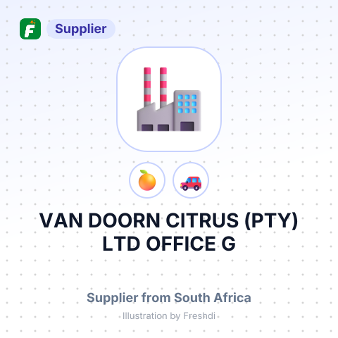 VAN DOORN CITRUS (PTY) LTD OFFICE G – summary card, no photo uploaded yet