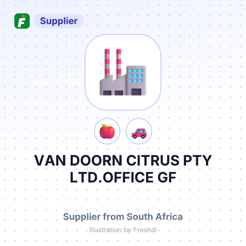 VAN DOORN CITRUS PTY LTD.OFFICE GF – summary card, no photo uploaded yet