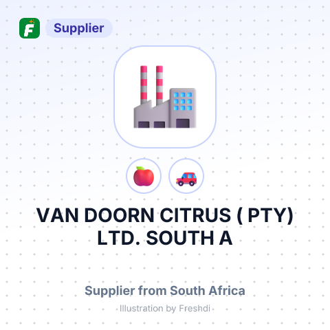 VAN DOORN CITRUS ( PTY) LTD. SOUTH A – summary card, no photo uploaded yet