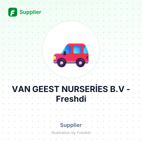 VAN GEEST NURSERİES B.V – summary card, no photo uploaded yet