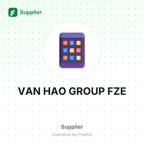 VAN HAO GROUP FZE – summary card, no photo uploaded yet