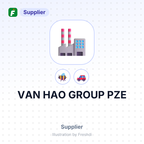 VAN HAO GROUP PZE – summary card, no photo uploaded yet