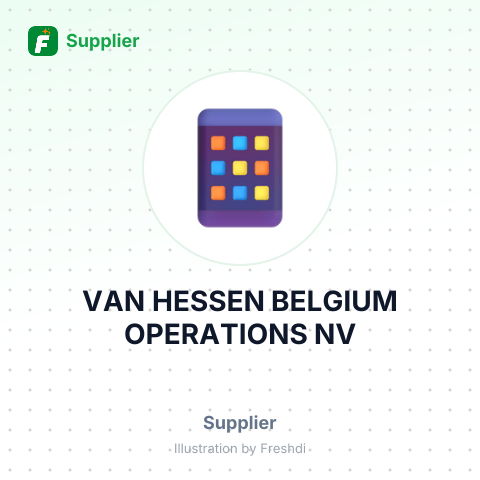 VAN HESSEN BELGIUM OPERATIONS NV – summary card, no photo uploaded yet