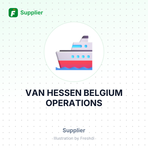 VAN HESSEN BELGIUM OPERATIONS – summary card, no photo uploaded yet