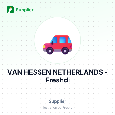 VAN HESSEN NETHERLANDS – summary card, no photo uploaded yet