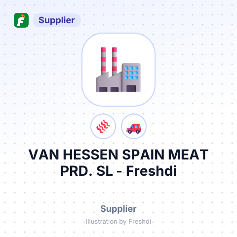 VAN HESSEN SPAIN MEAT PRD. SL – summary card, no photo uploaded yet