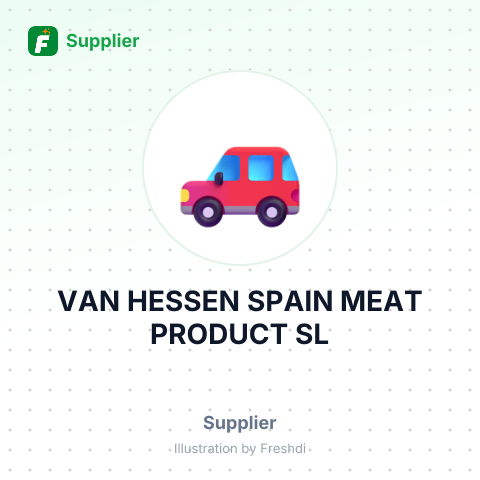 VAN HESSEN SPAIN MEAT PRODUCT SL – summary card, no photo uploaded yet