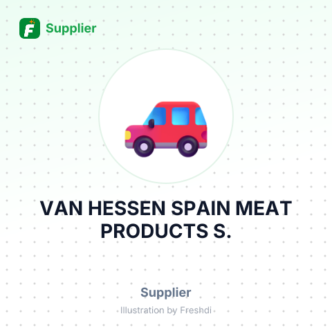 VAN HESSEN SPAIN MEAT PRODUCTS S. – summary card, no photo uploaded yet