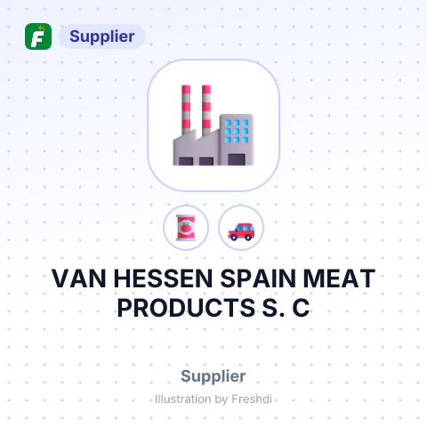 VAN HESSEN SPAIN MEAT PRODUCTS S. C – summary card, no photo uploaded yet