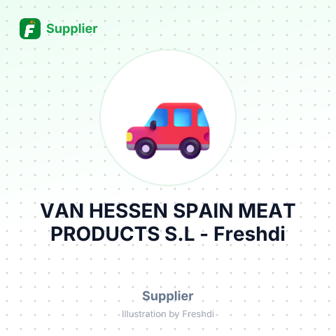 VAN HESSEN SPAIN MEAT PRODUCTS S.L – summary card, no photo uploaded yet