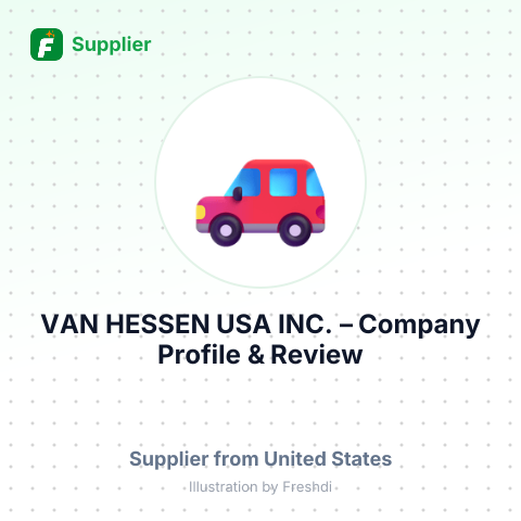 VAN HESSEN USA INC. – summary card, no photo uploaded yet