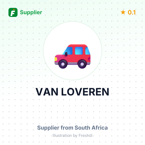 VAN LOVEREN – summary card, no photo uploaded yet