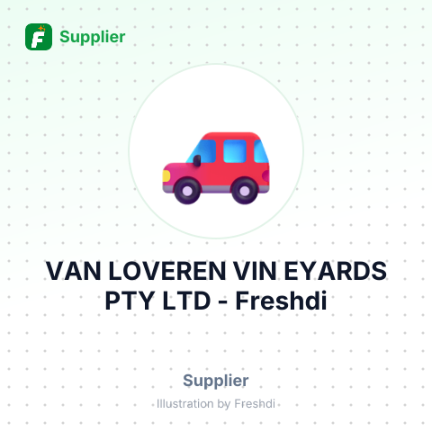VAN LOVEREN VIN EYARDS PTY LTD – summary card, no photo uploaded yet