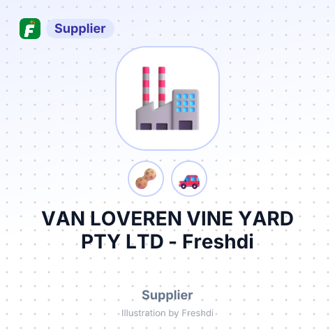 VAN LOVEREN VINE YARD PTY LTD – summary card, no photo uploaded yet