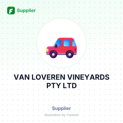 VAN LOVEREN VINEYARDS PTY LTD – summary card, no photo uploaded yet