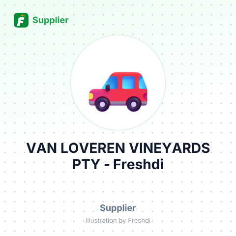 VAN LOVEREN VINEYARDS PTY – summary card, no photo uploaded yet