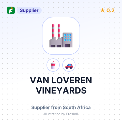 VAN LOVEREN VINEYARDS – summary card, no photo uploaded yet