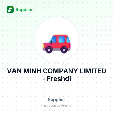 VAN MINH COMPANY LIMITED – summary card, no photo uploaded yet
