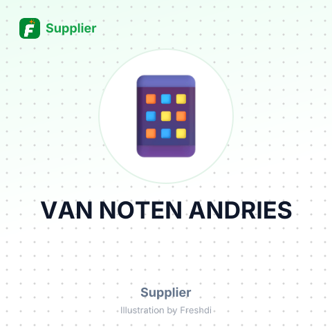 VAN NOTEN ANDRIES – summary card, no photo uploaded yet